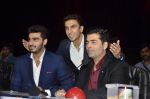 Karan Johar, Arjun Kapoor, Ranveer Singh promote Gunday on location of India
